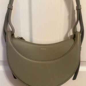 Polène Numéro Dix – Textured Olive Leather